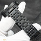 UTS München 3000M Professional Diver Full Black DLC White Luminous Dial Complete Set