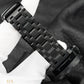 UTS München 3000M Professional Diver Full Black DLC White Luminous Dial Complete Set
