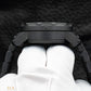 UTS München 3000M Professional Diver Full Black DLC White Luminous Dial Complete Set