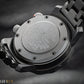 UTS München 3000M Professional Diver Full Black DLC White Luminous Dial Complete Set