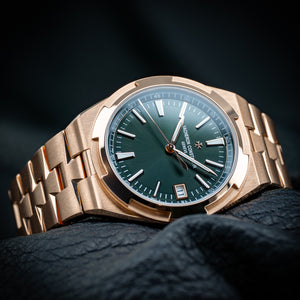 Vacheron Constantin Overseas Rose Gold Green Dial 4520V/210R-B967 Complete Set